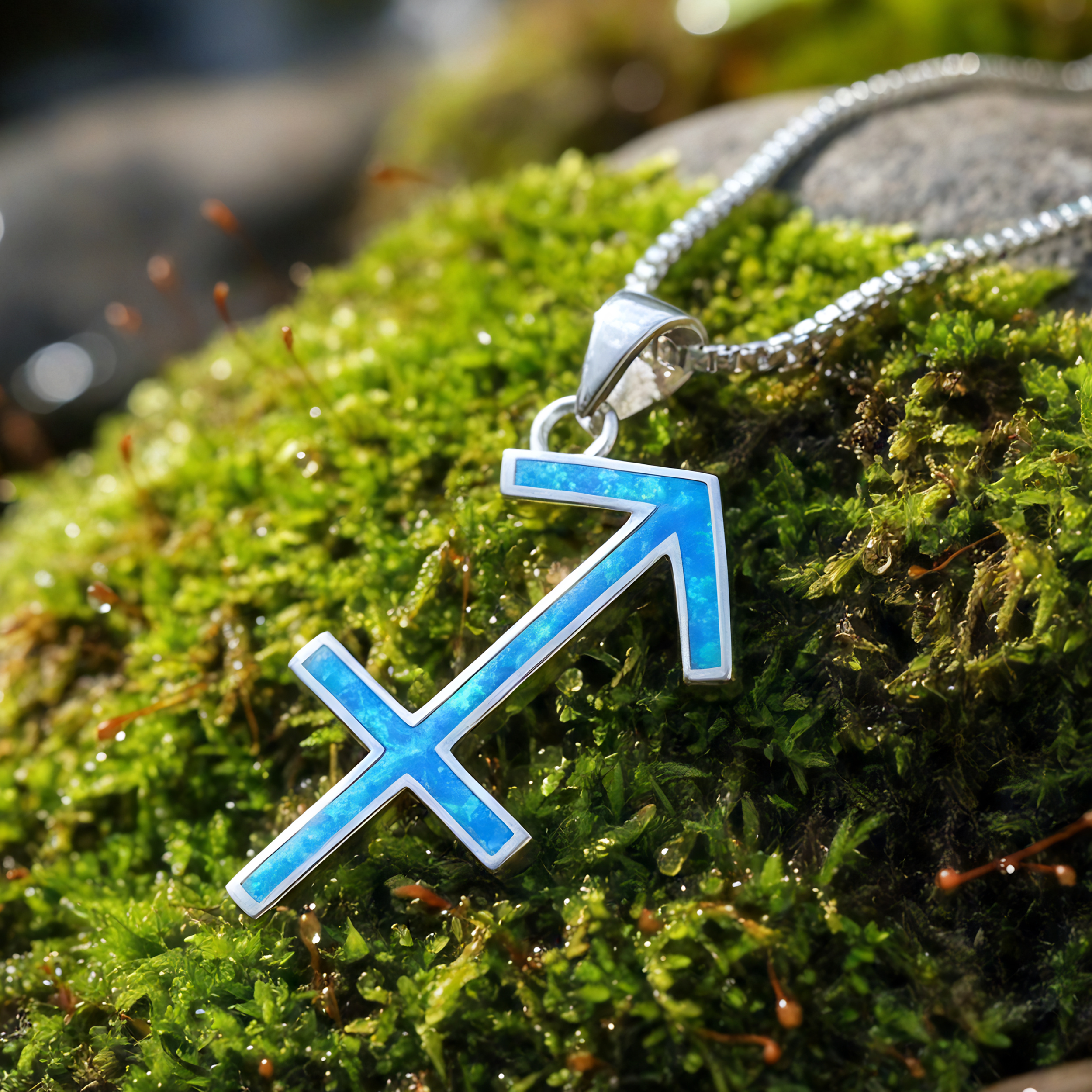 Sagittarius Opal Pendant – November 22 to December 21