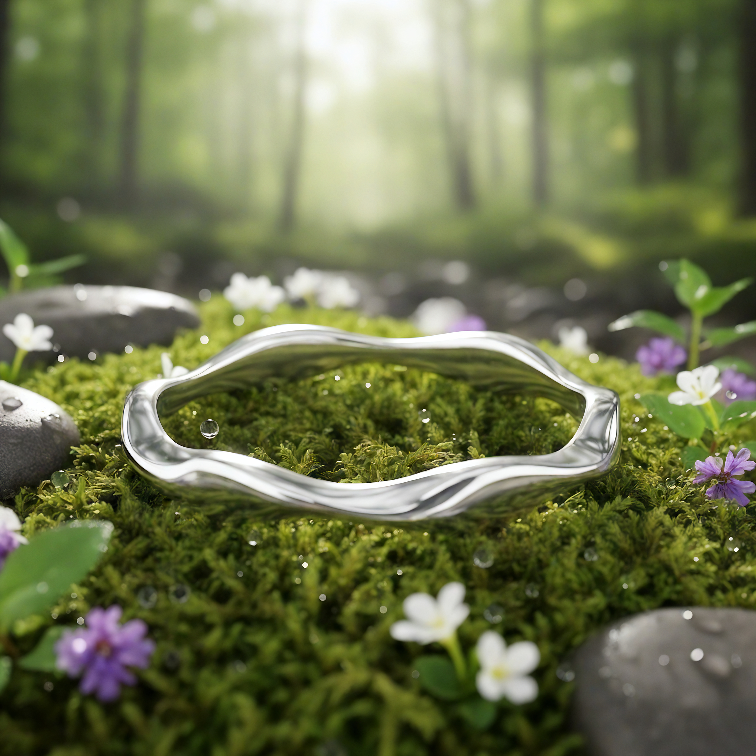 Silver Ring Band