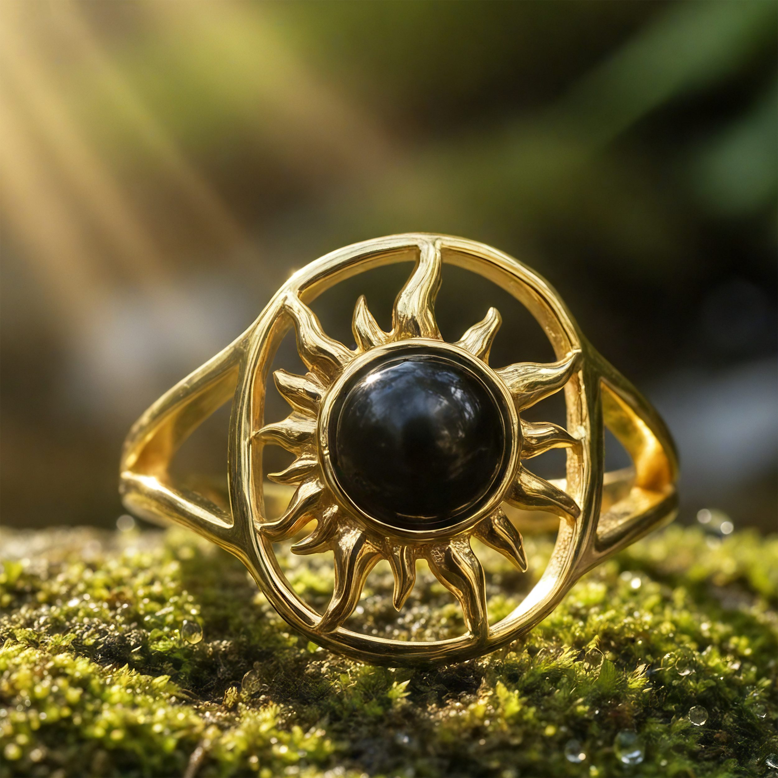 Sun Ring - Onyx