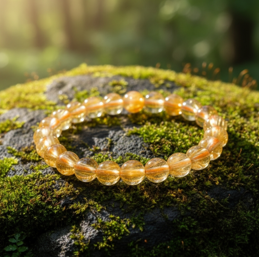 Brazilian Citrine Mala Bracelet