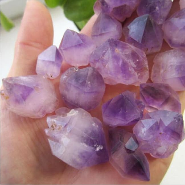 200 Gram Lot Of Small Amethyst Crystal Points