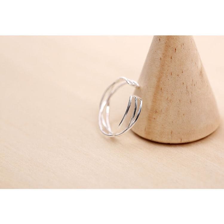 925 Silver Elf Crown Adjustable Fairytale Ring