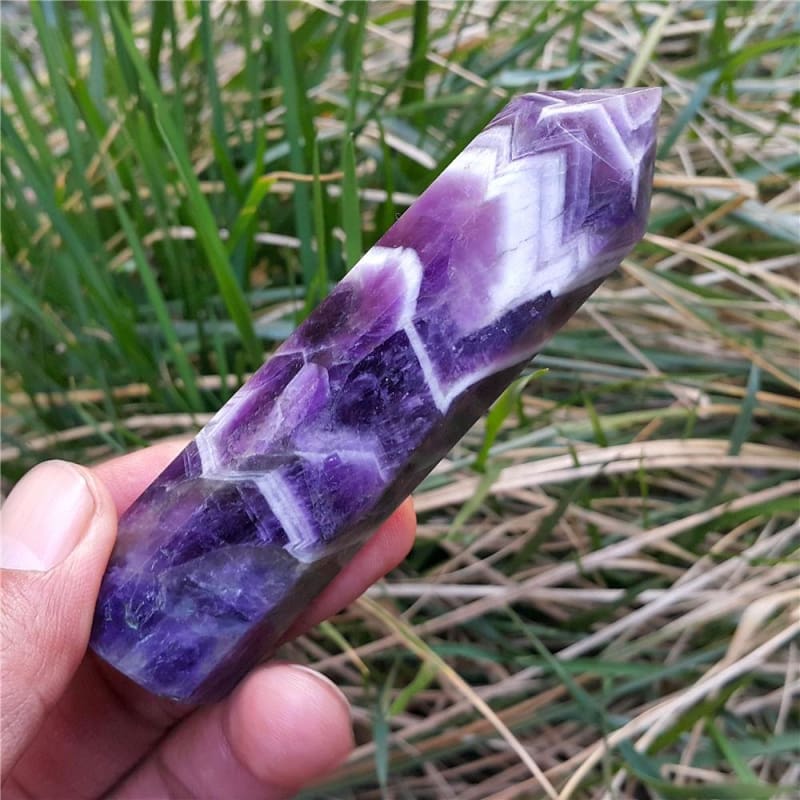 Dream Amethyst Crystal Point Wand
