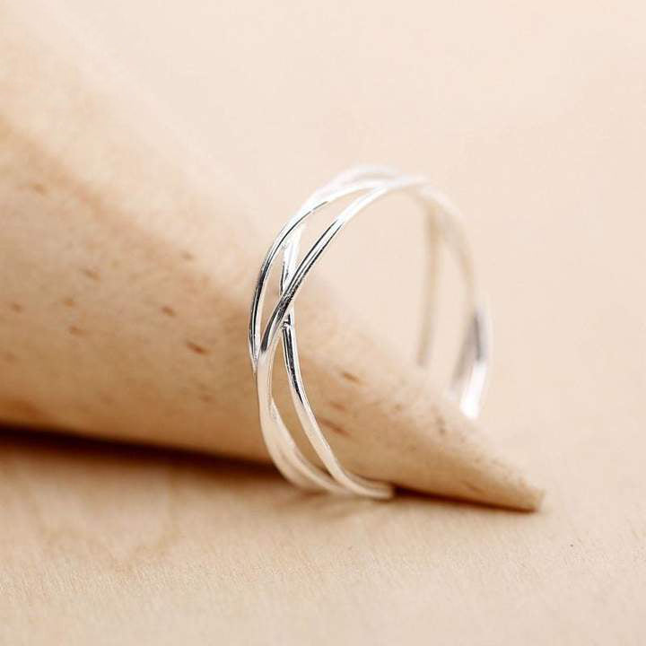 925 Silver Elf Crown Adjustable Fairytale Ring