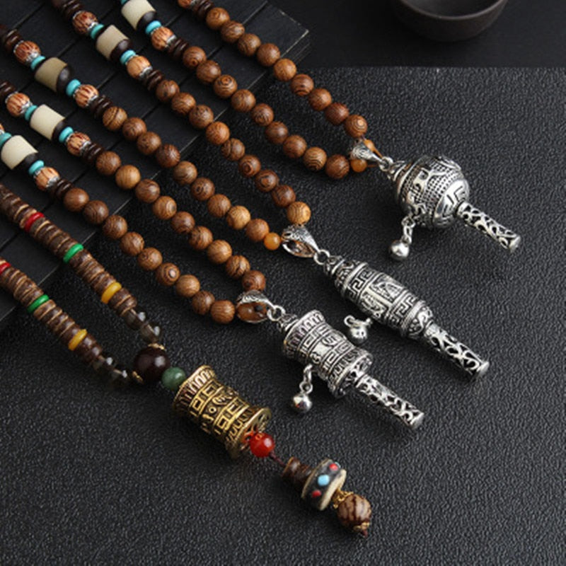 Ethnic Horn Fish Mala Necklace