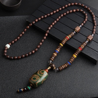 Ethnic Horn Fish Mala Necklace