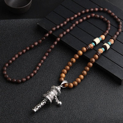 Ethnic Horn Fish Mala Necklace