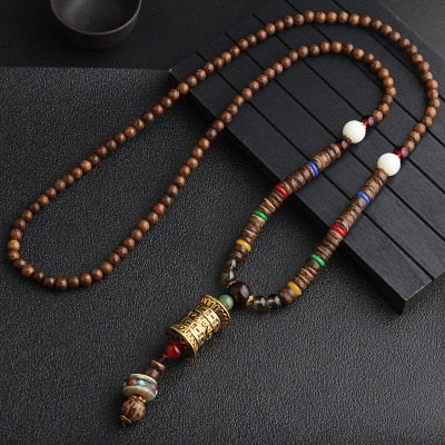 Ethnic Horn Fish Mala Necklace