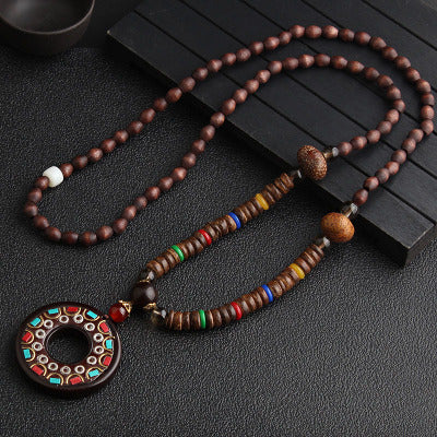 Ethnic Horn Fish Mala Necklace