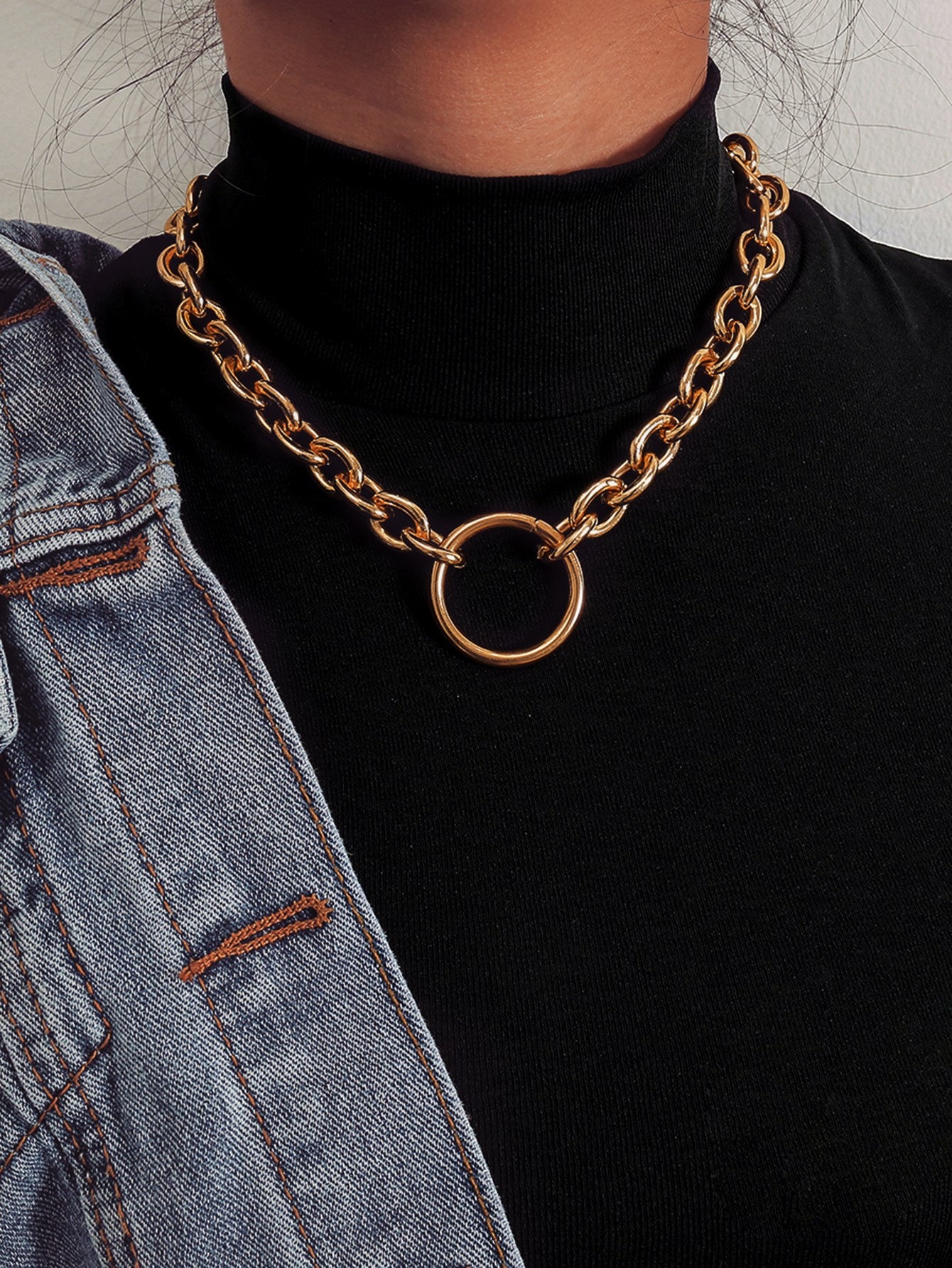 Retro Metal Bracelet Necklace
