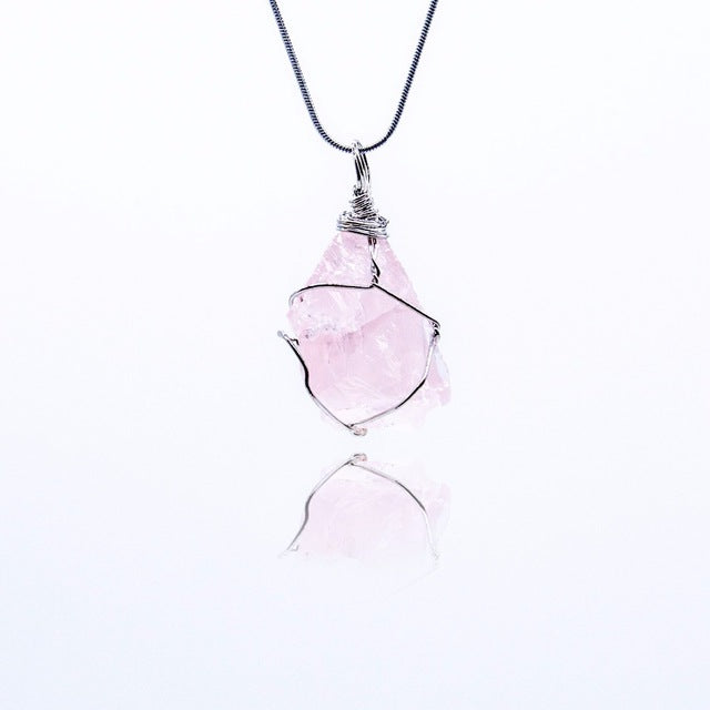 Raw Stone Pendants