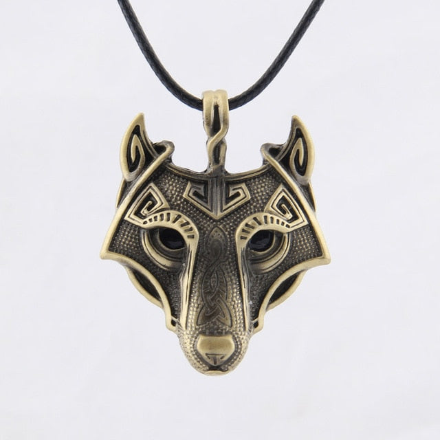 Viking God Fenrir the Wolf Pendant