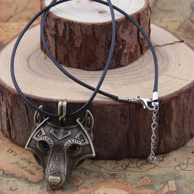 Viking God Fenrir the Wolf Pendant
