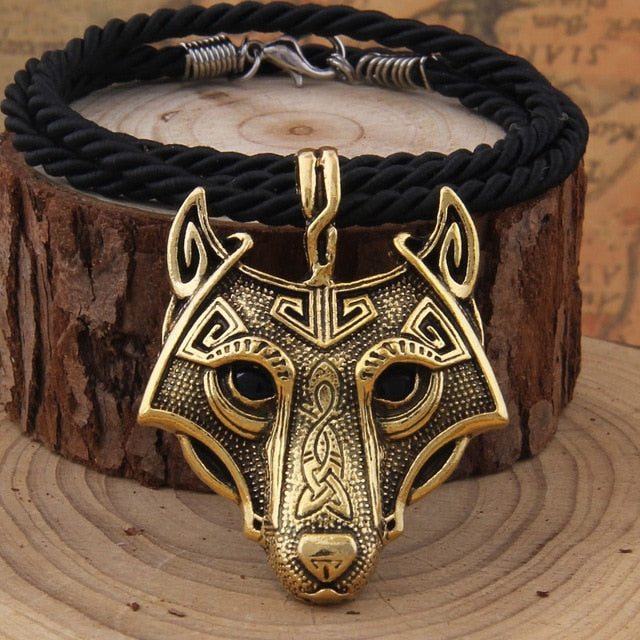 Viking God Fenrir the Wolf Pendant