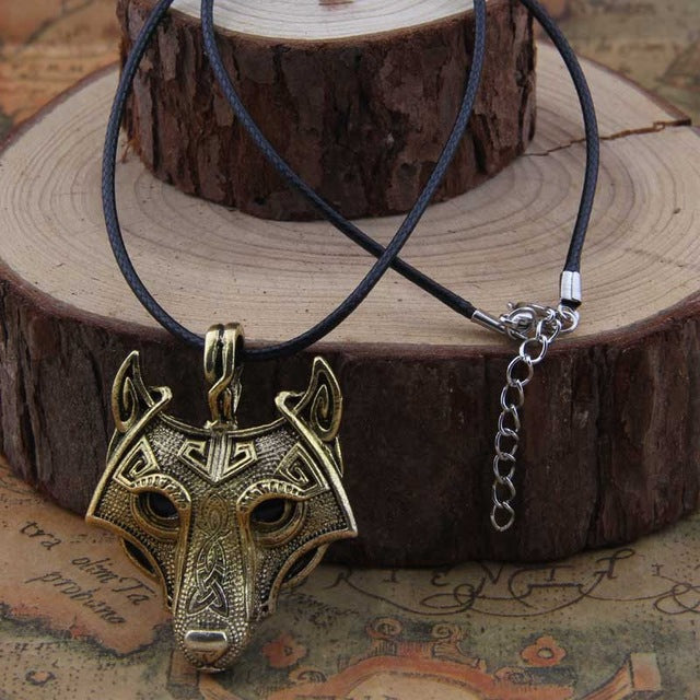 Viking God Fenrir the Wolf Pendant