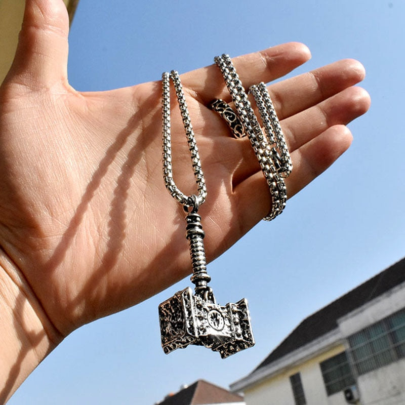 Thor's Hammer Mjolnir Viking Pendant
