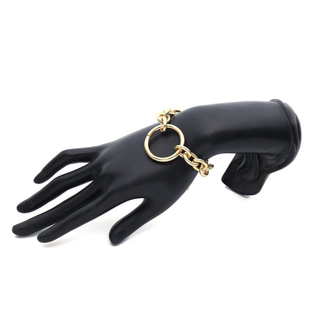 Retro Metal Bracelet Necklace