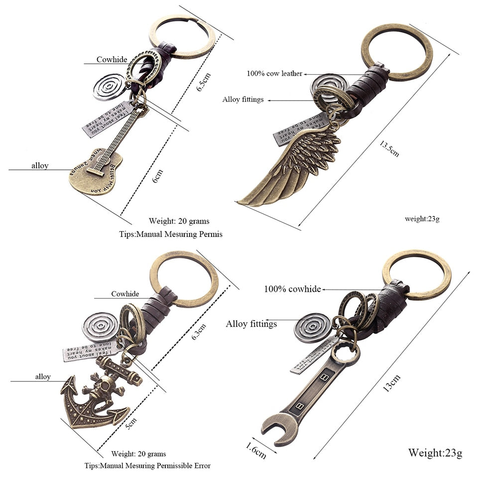 (CLEARANCE) Antique Vintage Boho Keychains