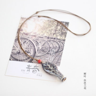 Ceramic Whistle Necklace