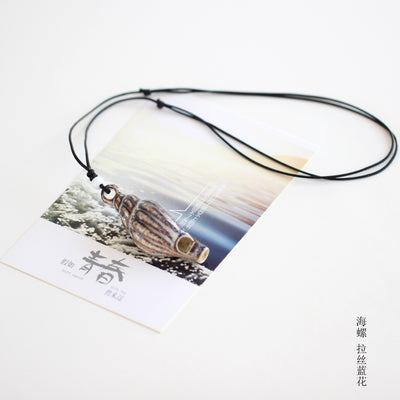Ceramic Whistle Necklace