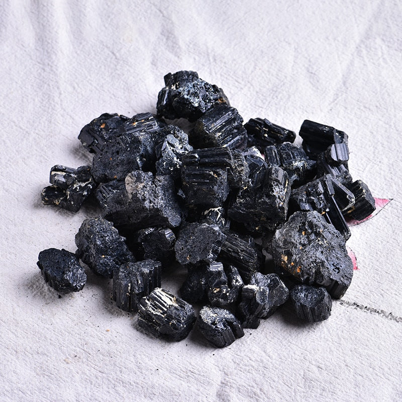 2pc Natural Black Tourmaline