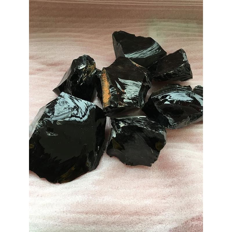 Rough Natural Obsidian