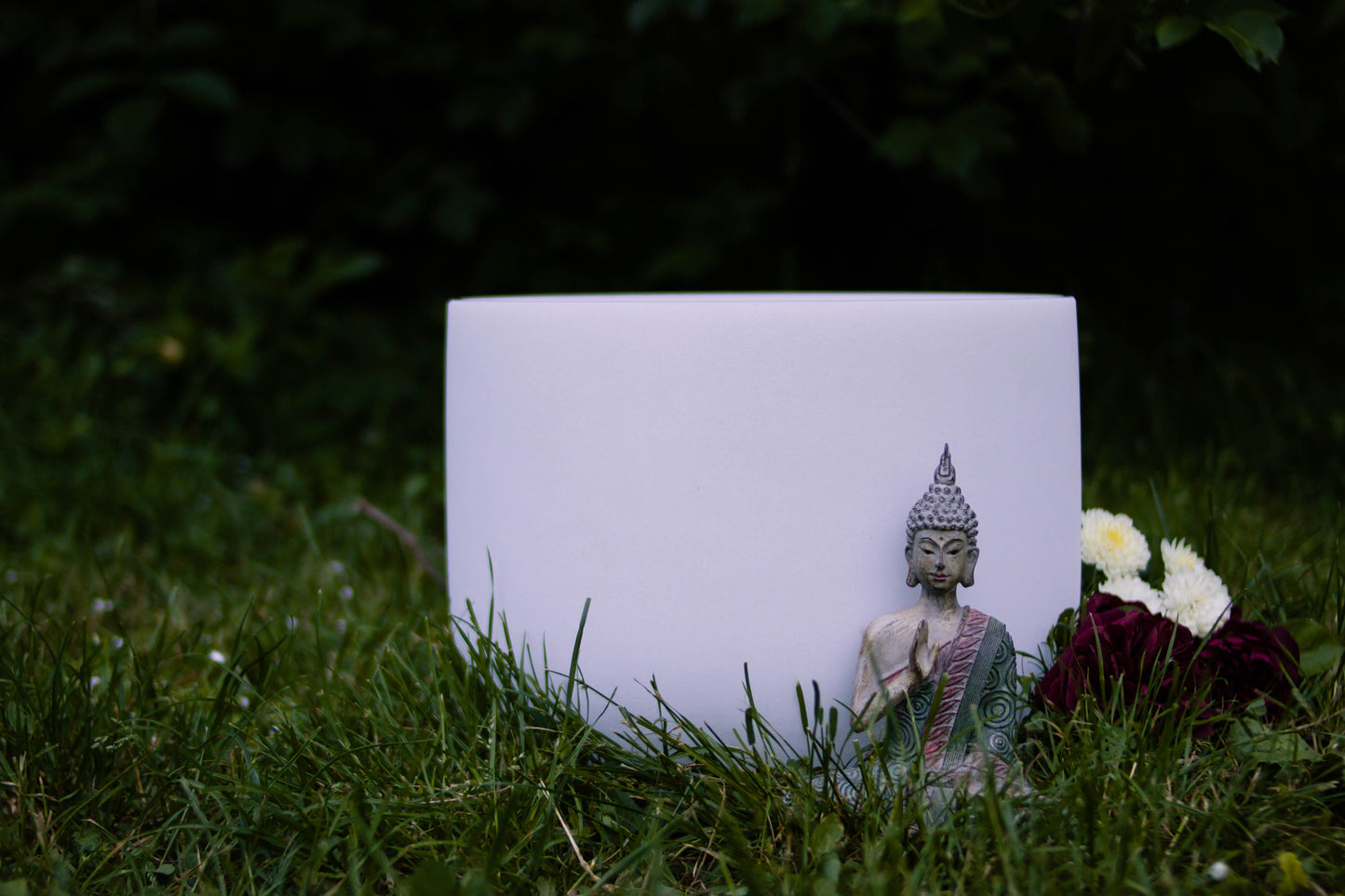 10" Crystal Quartz (Chakra Tuned) Singing Bowl