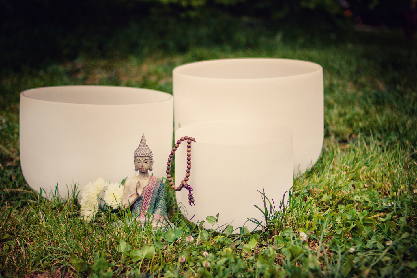 10" Crystal Quartz (Chakra Tuned) Singing Bowl