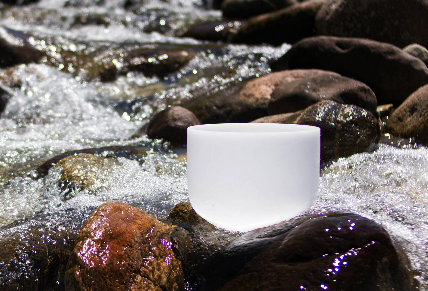 10" Crystal Quartz (Chakra Tuned) Singing Bowl