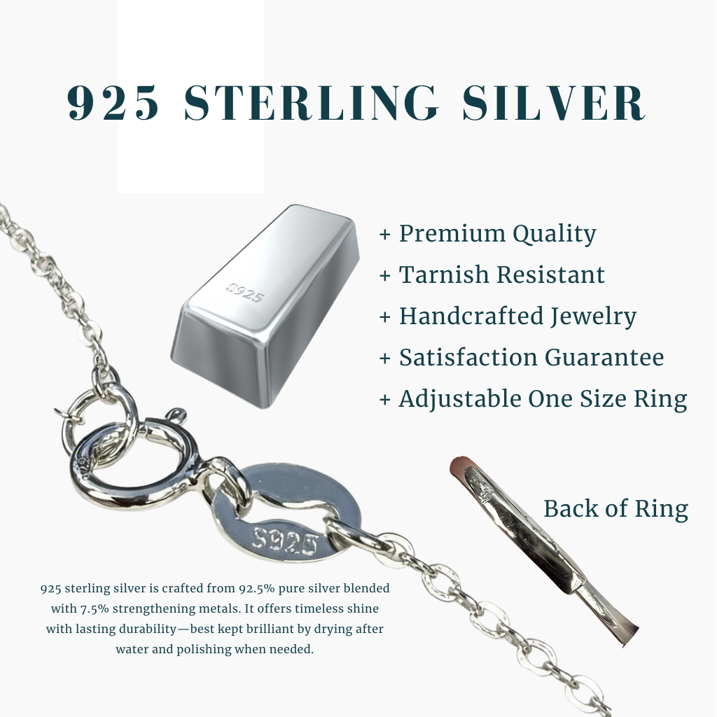 Lapis Lazuli & Silver Royal Priestess Adjustable Ring