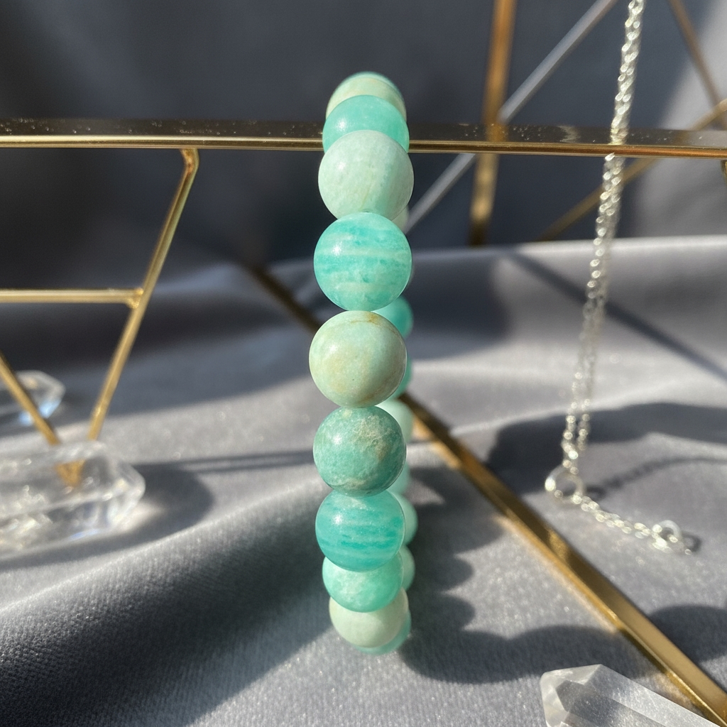 Amazonite Mala Bracelet