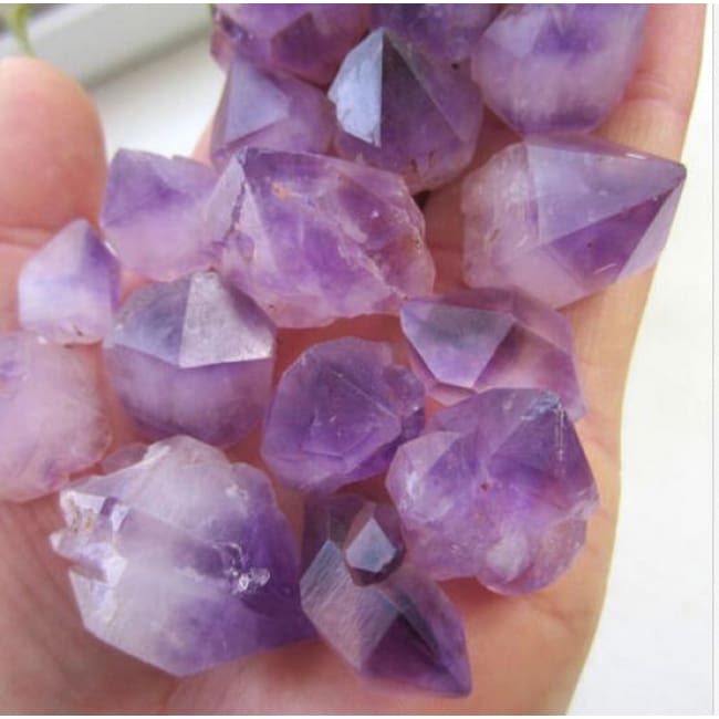 200 Gram Lot Of Small Amethyst Crystal Points