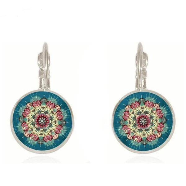 Flower Mandala Earrings