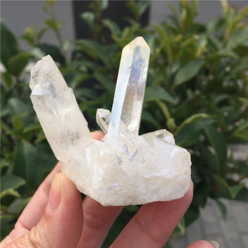 Angel Aura Quartz Cluster