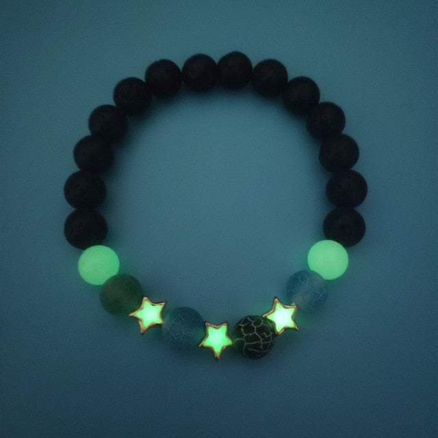 Glow in the Dark Mala Bracelets