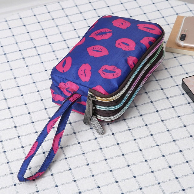 Mini Zip Wallet Card Holder