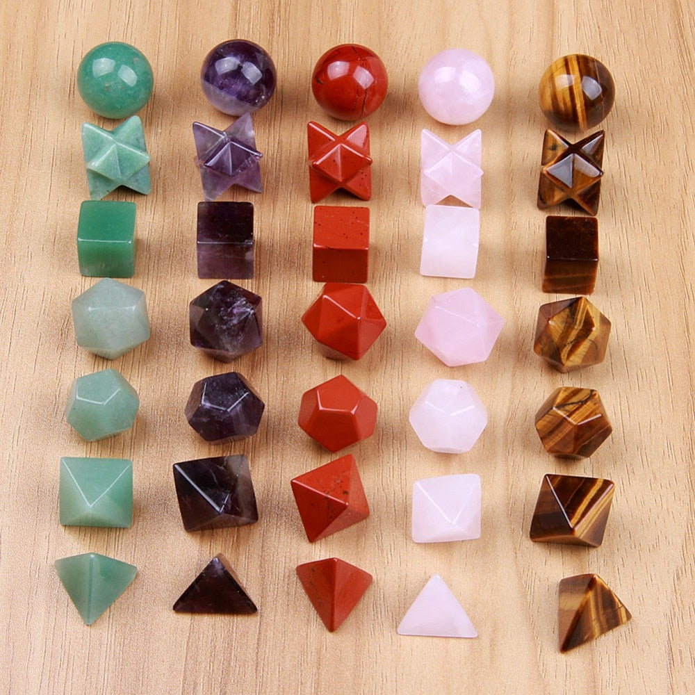 Sacred Geometry Gemstone Sets