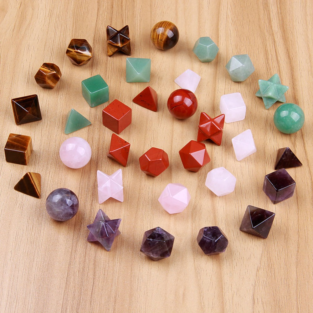 Sacred Geometry Gemstone Sets