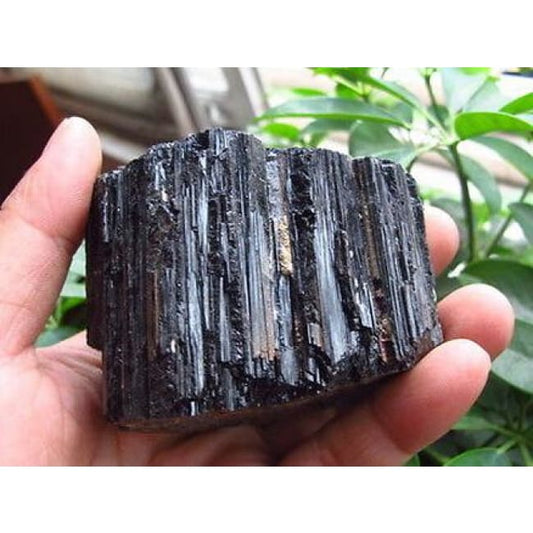 Rough Black Tourmaline Crystal