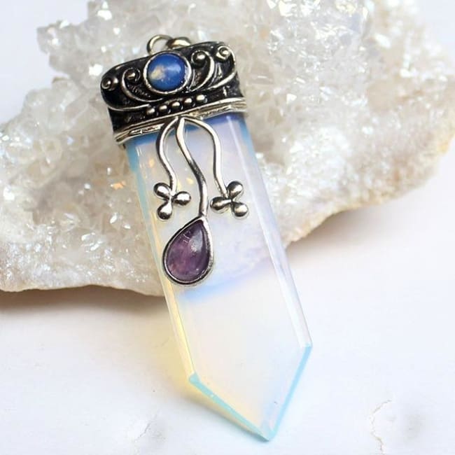Trinity Stone Pendant - Opalite